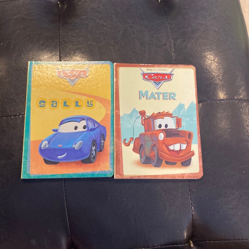 Pixar Cars Hard Children’s Books Sally and Mater